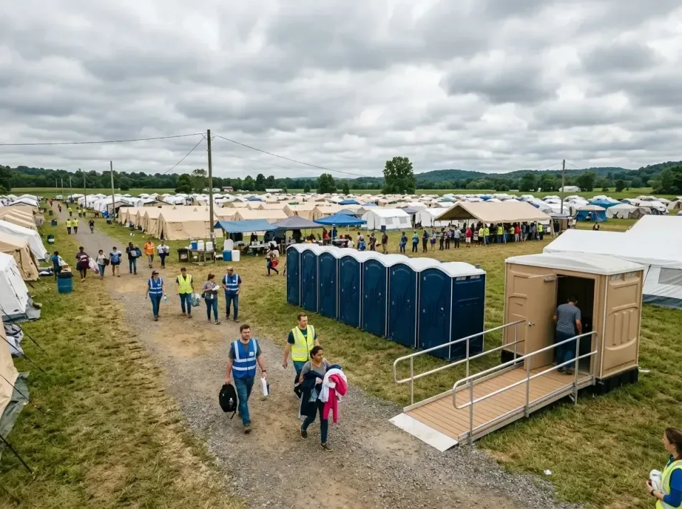 disaster-relief-camp-restrooms-010 — frequently asked questions, Dumpster & Portable Bathrooms Rental in Walker, LA
